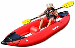Saturn 13' Inflatble Kayak RK396. Extra large dimeter tubes! Click on image to zoom in.
