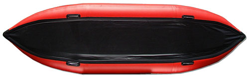 Saturn Inflatable Kayak. Bottom View. Click to zoom in.