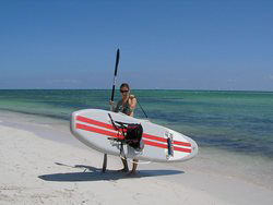 Saturn Inflatable Sit-On-Top Surf Kayak SOT290. Click on image to zoom in.