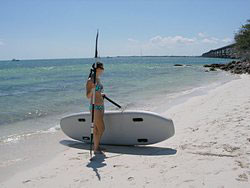 Saturn Inflatable Sit-On-Top Surf Kayak SOT290. Click on image to zoom in.