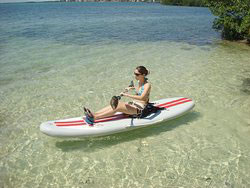 Saturn Inflatable Sit-On-Top Surf Kayak SOT290. Click on image to zoom in.