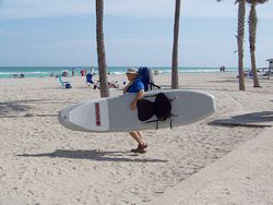 Saturn Inflatable Sit-On-Top Surf Kayak SOT290. Click on image to zoom in.