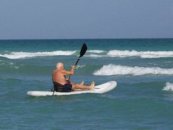 Saturn Inflatable Sit-On-Top Surf Kayak SOT290. Click on image to zoom in.