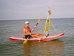 Saturn Inflatable Sit-On-Top Surf Kayak SOT290. Click on image to zoom in.