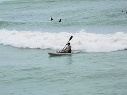 Saturn Inflatable Sit-On-Top Surf Kayak SOT290. Click on image to zoom in.