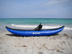 Saturn 12' Touring Inflatable Kayak TK365. Click on image to zoom in.