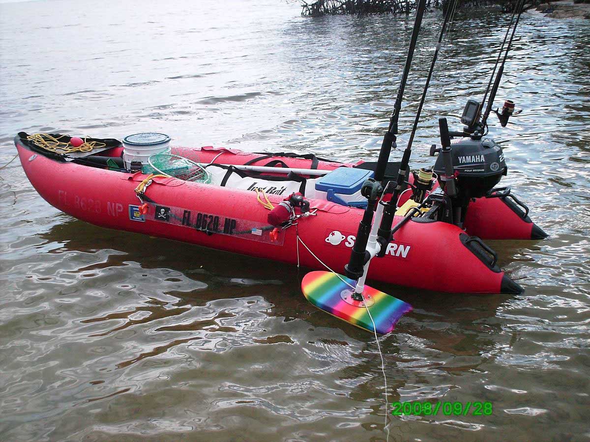 12FT SATURN INFLATABLE KAYAK BOAT KaBoat GRAY RED SK396 NEW eBay