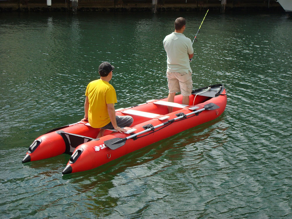 15'Kayak &amp; Inflatable Boat Crossover - KaBoat ™ . Patent Pending.