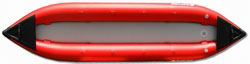 Saturn 13' RK396 white water inflatable kayak. Click on image to zoom in.