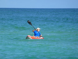 Saturn AirFast Inflatable Kayak.
