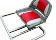 adjustable seating platform for inflatble boats