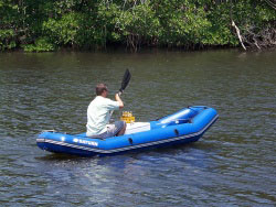inflatable raft kayak canoe fishing beer fun free no women