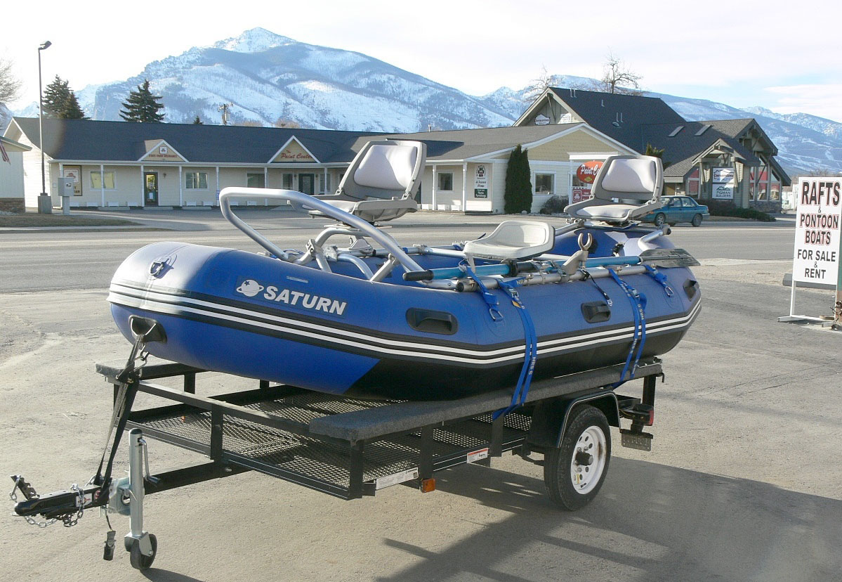 Saturn 13' inflatable rafts for class IV whitewater rafting on sale.