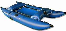 Frameless Inflatable River Cataraft Raft. Click to order.