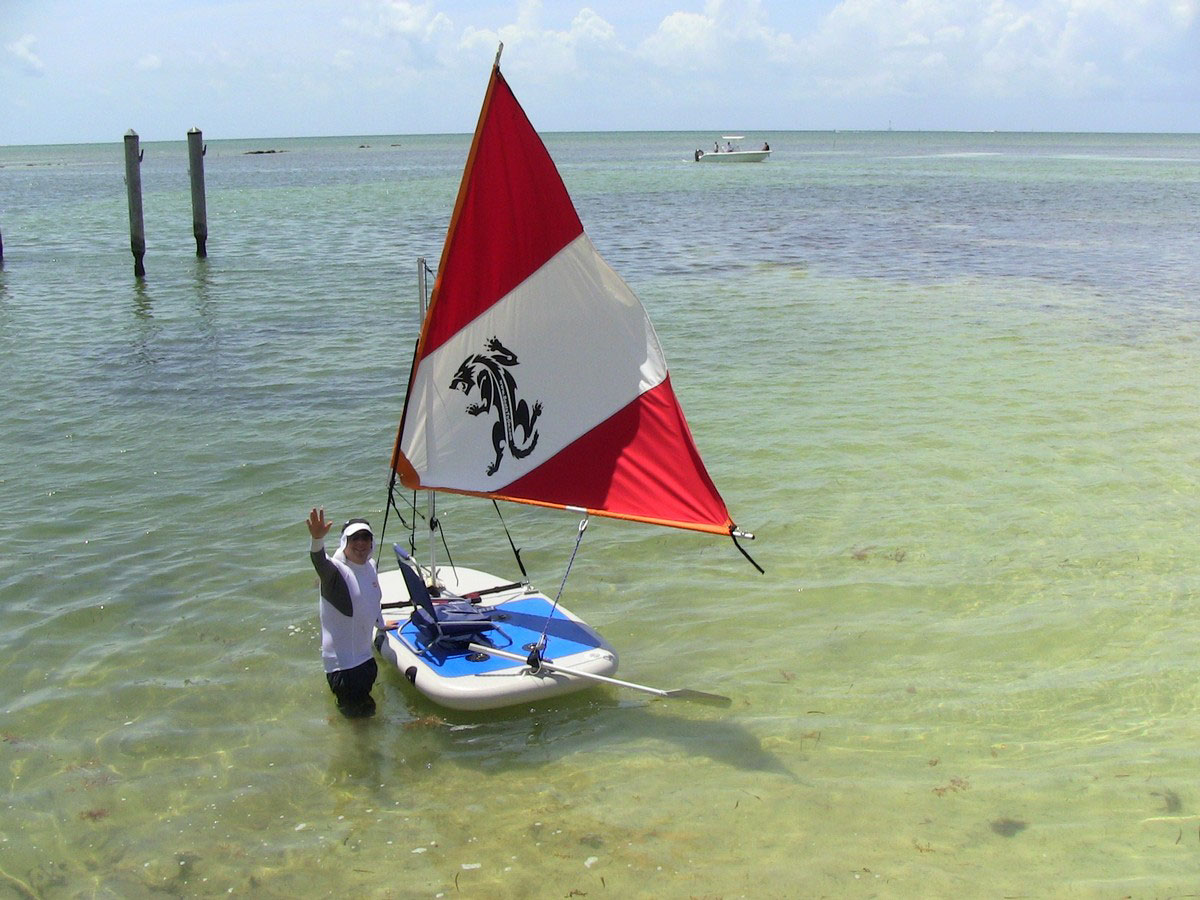 Sail Rig Kit for Small Boat Canoe Kayak Sail Board Catamaran eBay