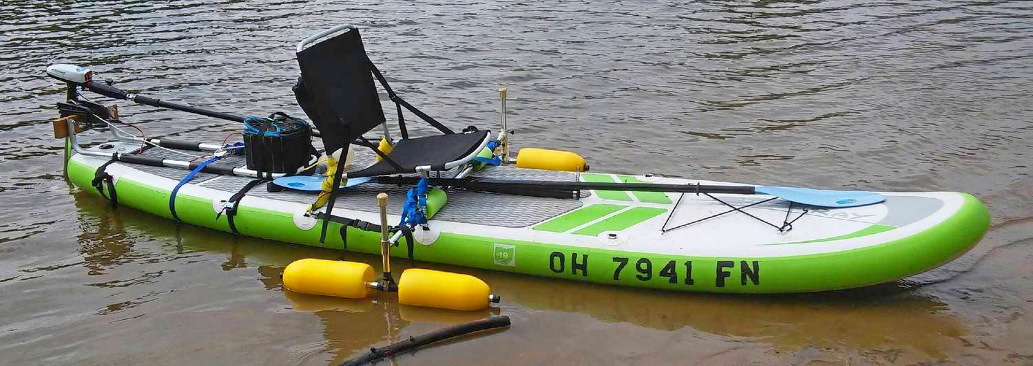 Install Electric Motor on Any SUP Paddle Board.