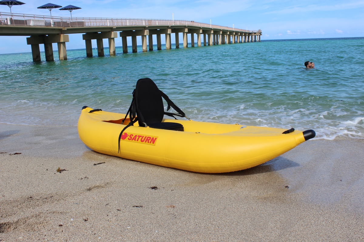 Smallest Inflatable Kayak in the World!