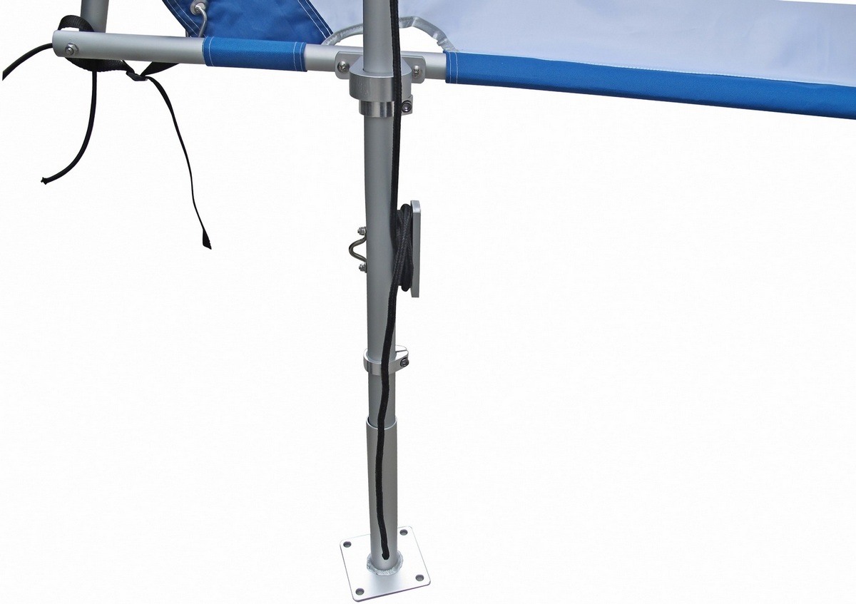 Sailing rig for inflatable boats, rafts and kayaks. Latin Sail Rig Only