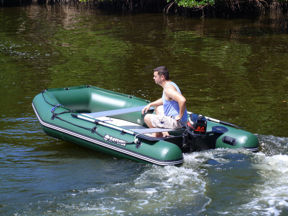 Extra-Wide Inflatable Fishing Boat SD330W. Only $1029.