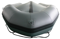 Double layers on bottom of tubes and rub strake protector along keel.