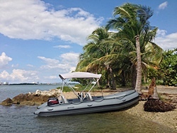 18' Saturn SD510 Inflatable Motor Boat. Click to zoom in.