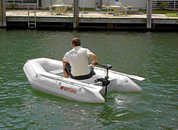Saturn 8.6' Inflatable Boat Dinghy Raft Tender. Click on image to zoom in.
