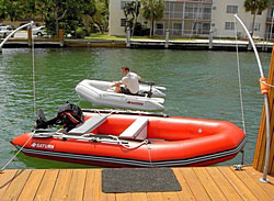 Saturn 8.6' Inflatable Boat Dinghy Raft Tender. Click on image to zoom in.
