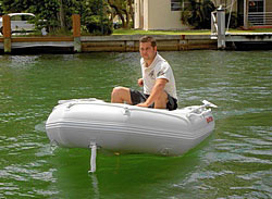 Saturn 8.6' Inflatable Boat Dinghy Raft Tender. Click on image to zoom in.