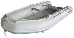 Saturn SD385 Light Gray Inflatable Motor Boat.