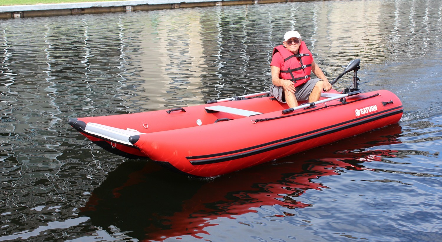 Inflatable Lightweight Catamaran Boat NC330.