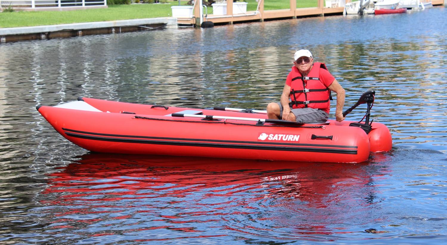 Inflatable Lightweight Catamaran Boat NC330.