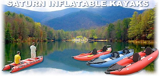 Saturn Inflatable Kayaks and KaBoats. Portable Adventure, Just Add Air!