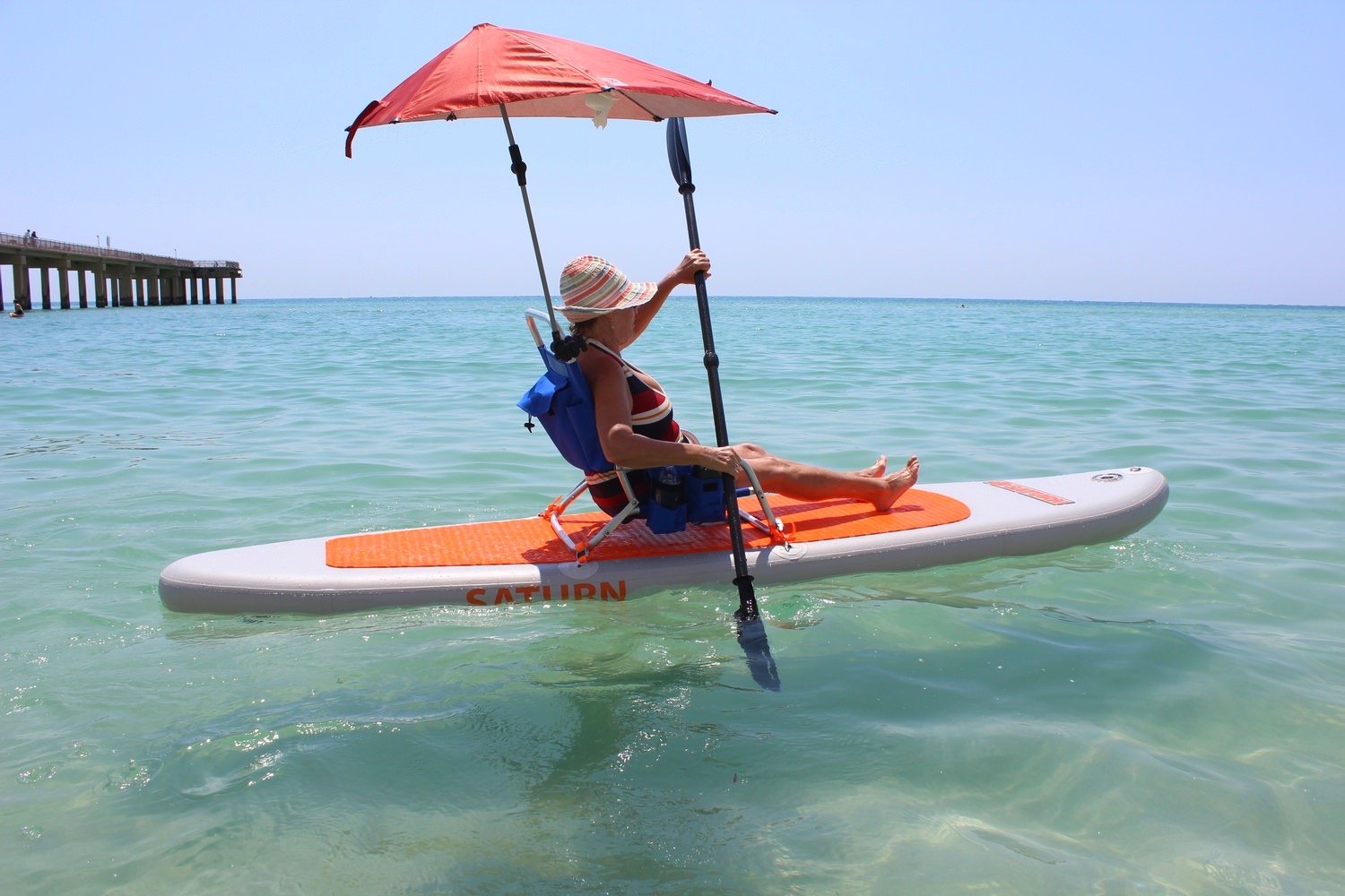 Saturn 11' UltraLight Inflatable SUP Paddle Board Only 399!