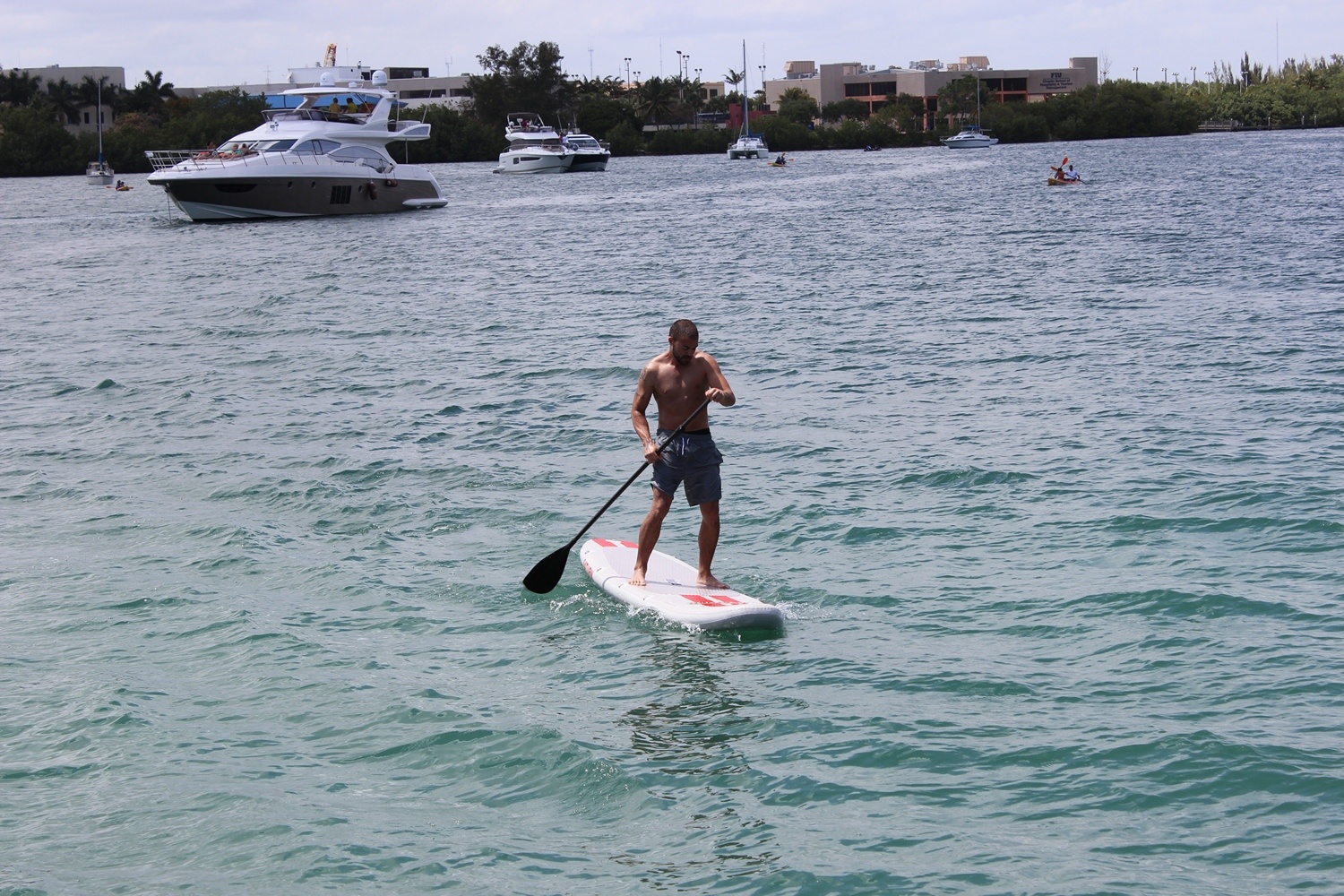 Saturn 12' Inflatable Paddle Board SUP. Click on image to zoom in.