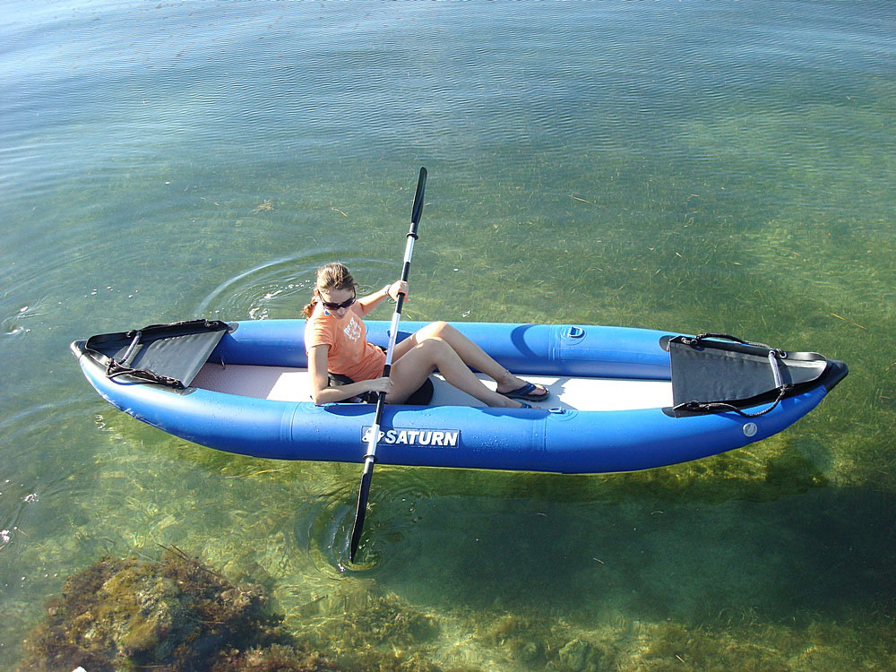 Heavy-Duty Expedition Inflatable Kayaks by Saturn