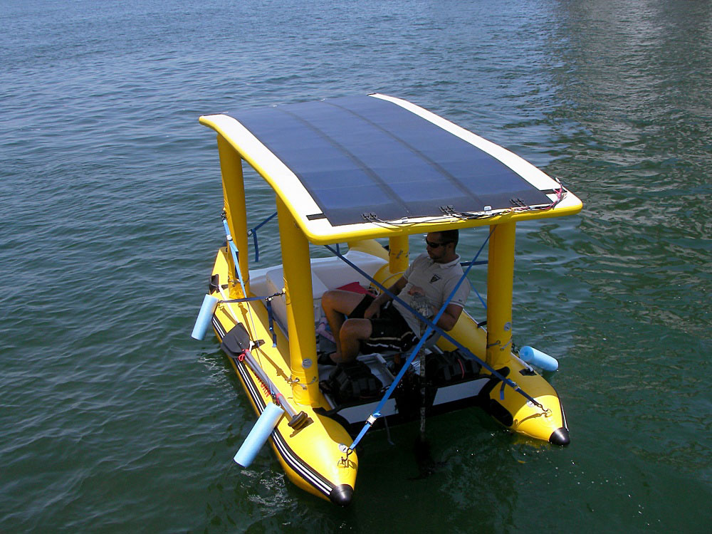 Solar Powered Inflatable Boats - Clean, Renewable Energy.
