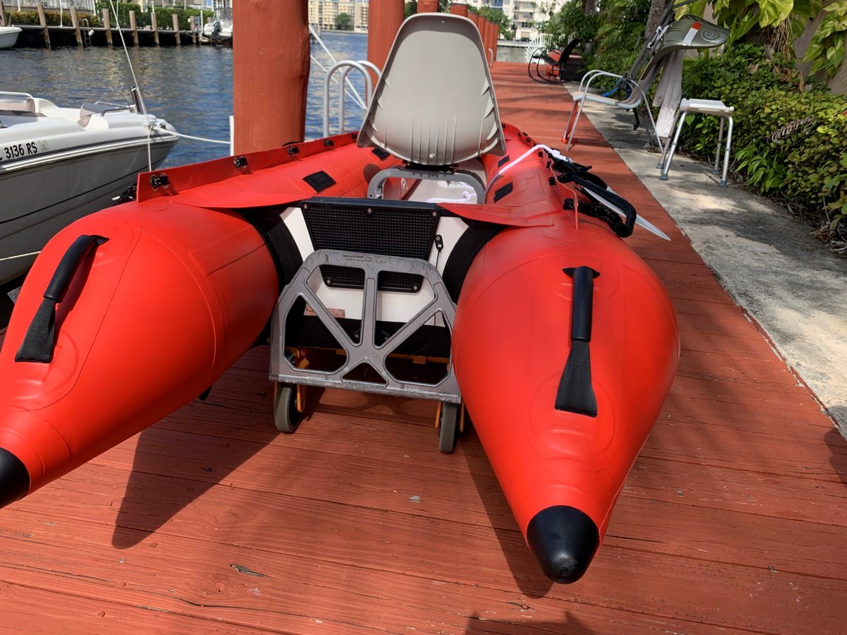 how to move kaboat with hand cart