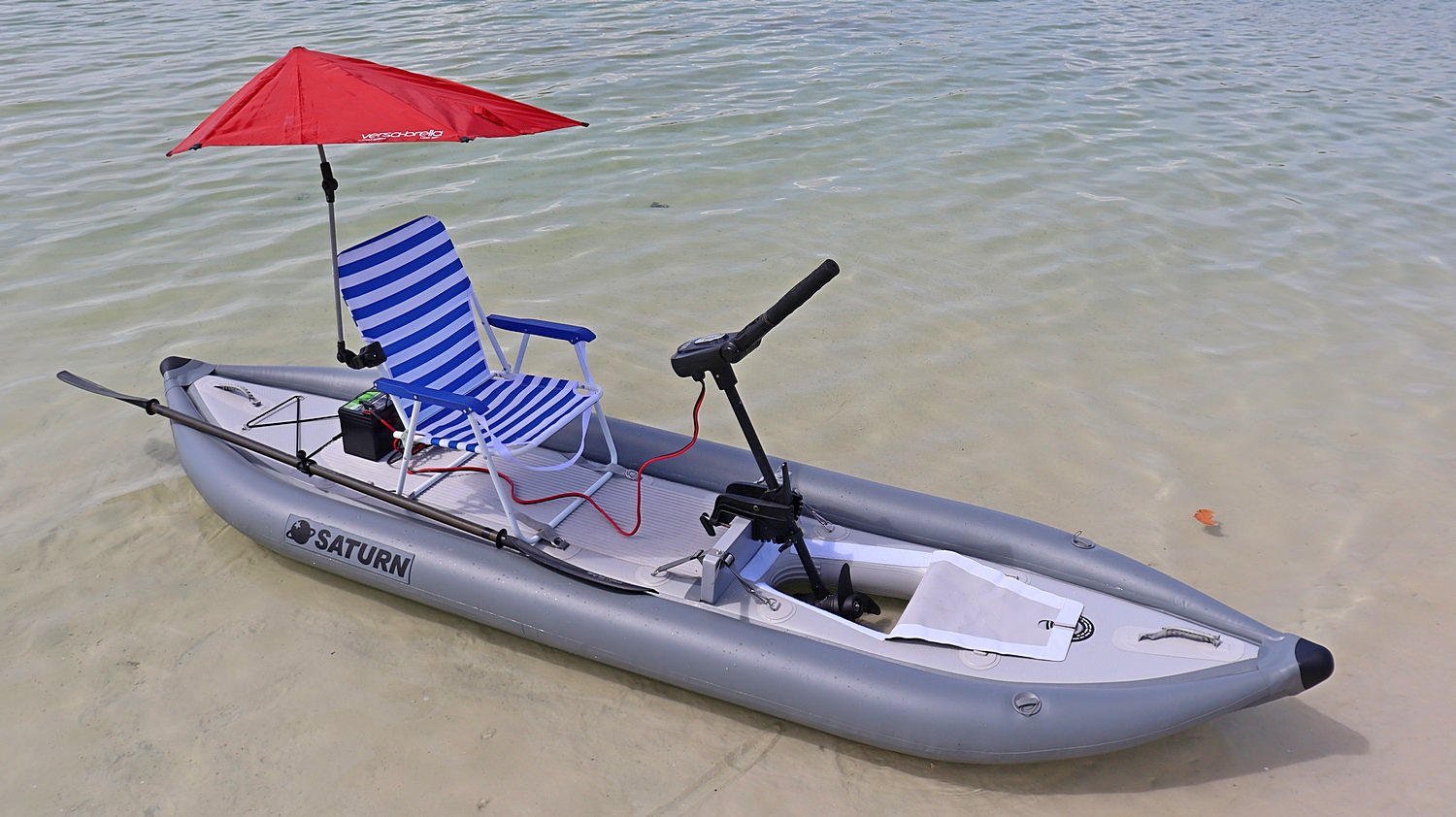 Electric inflatable kayak EK365