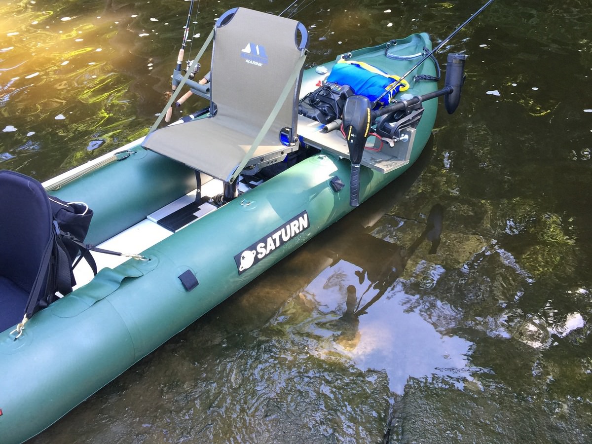 Customer's review of Saturn Inflatable Fishing Kayak
