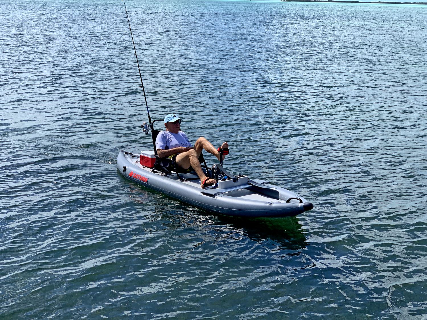 Inflatable Pedal Kayak From Saturn