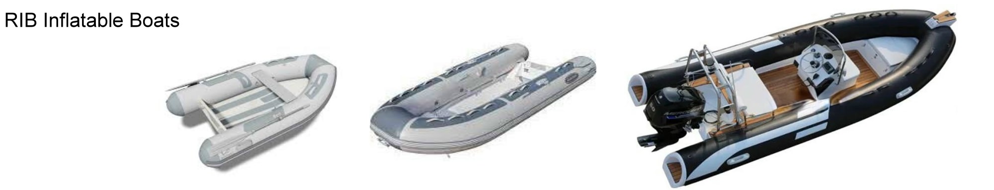 RIB inflatable boats