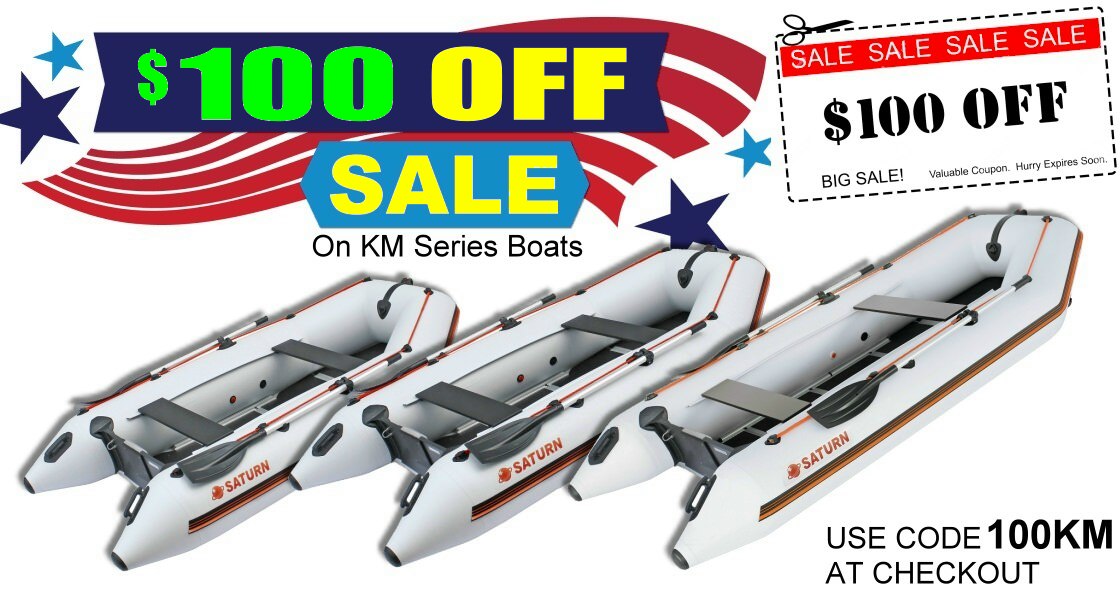 sale $100OFF on Saturn KM Series boats only