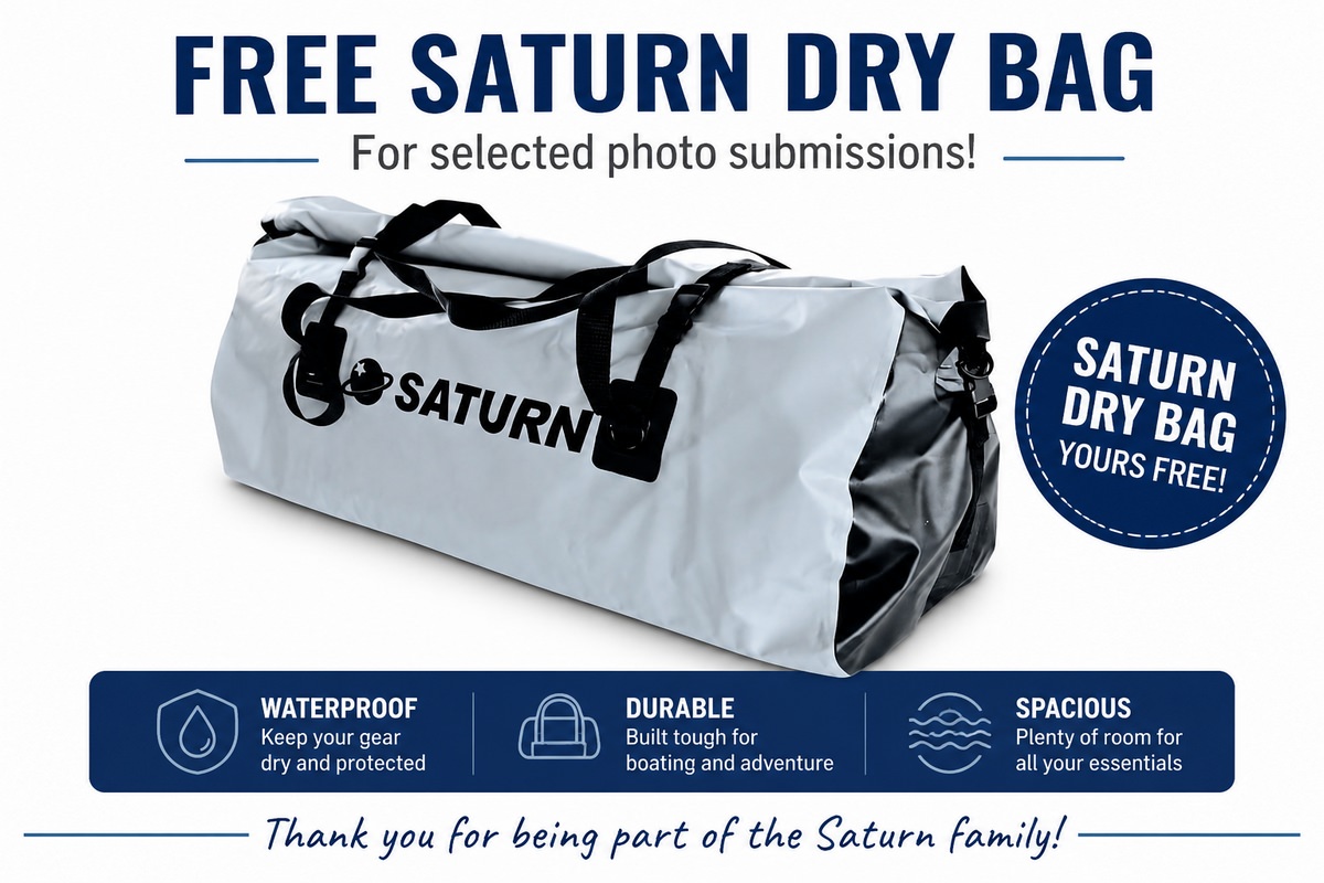 Free Saturn Dry Bag Promo