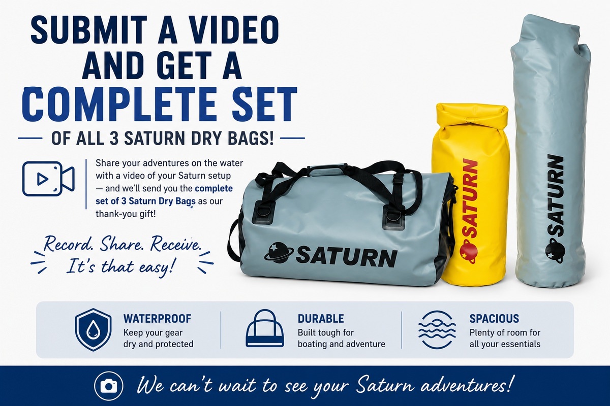 Submit good video and get all 3 dry bags