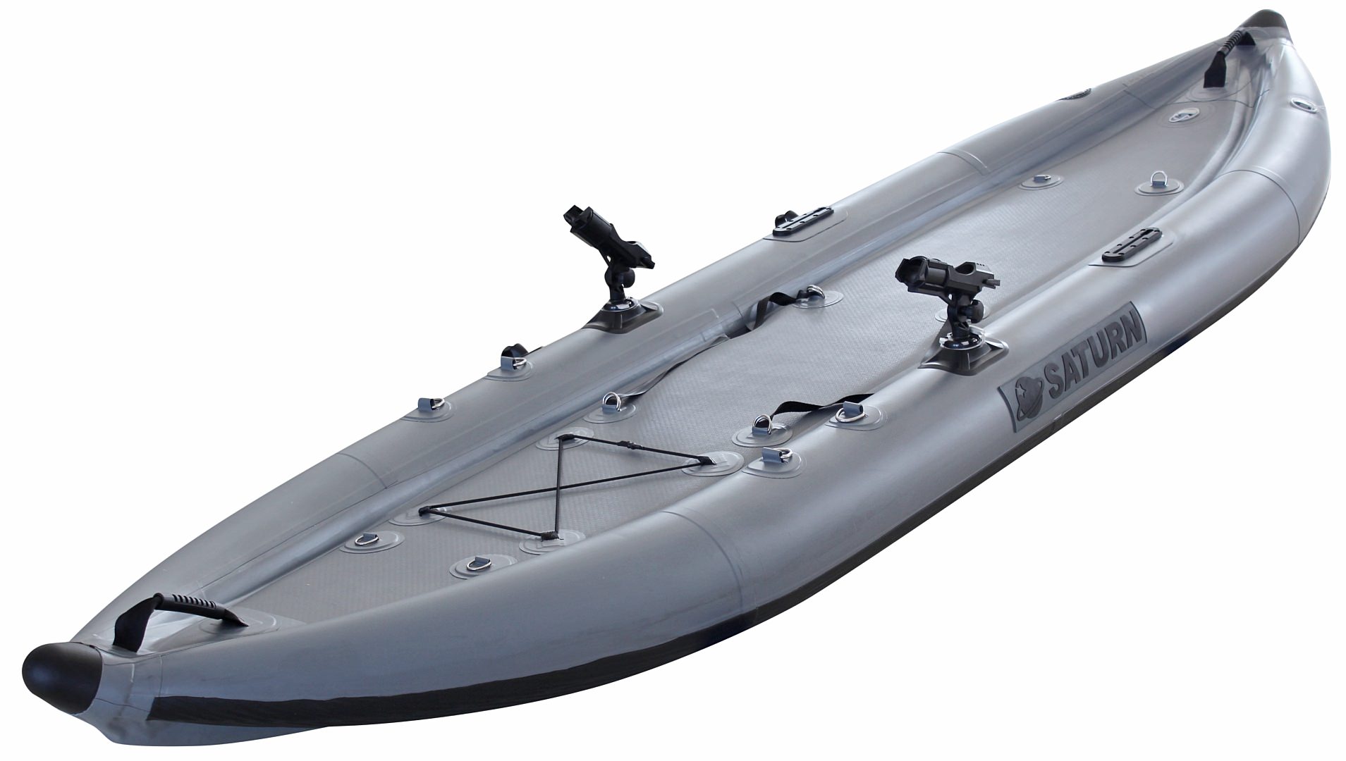 12' Saturn Inflatable Fin Pedal Fishing Kayak FPK365