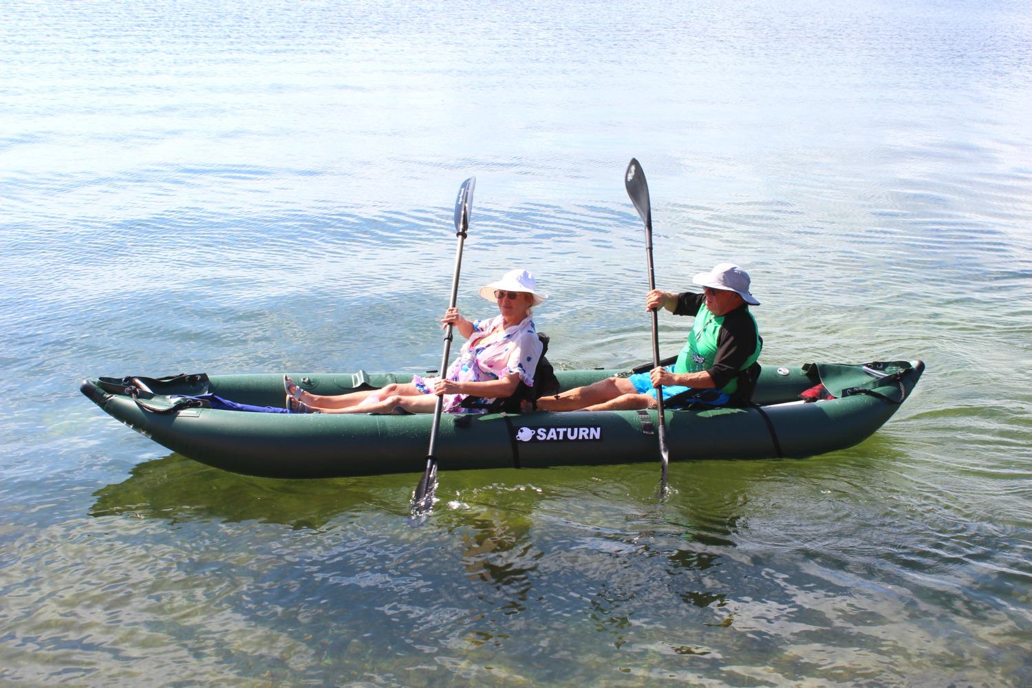 Saturn River Ocean PRO-Angler Inflatable Kayaks For Fishing