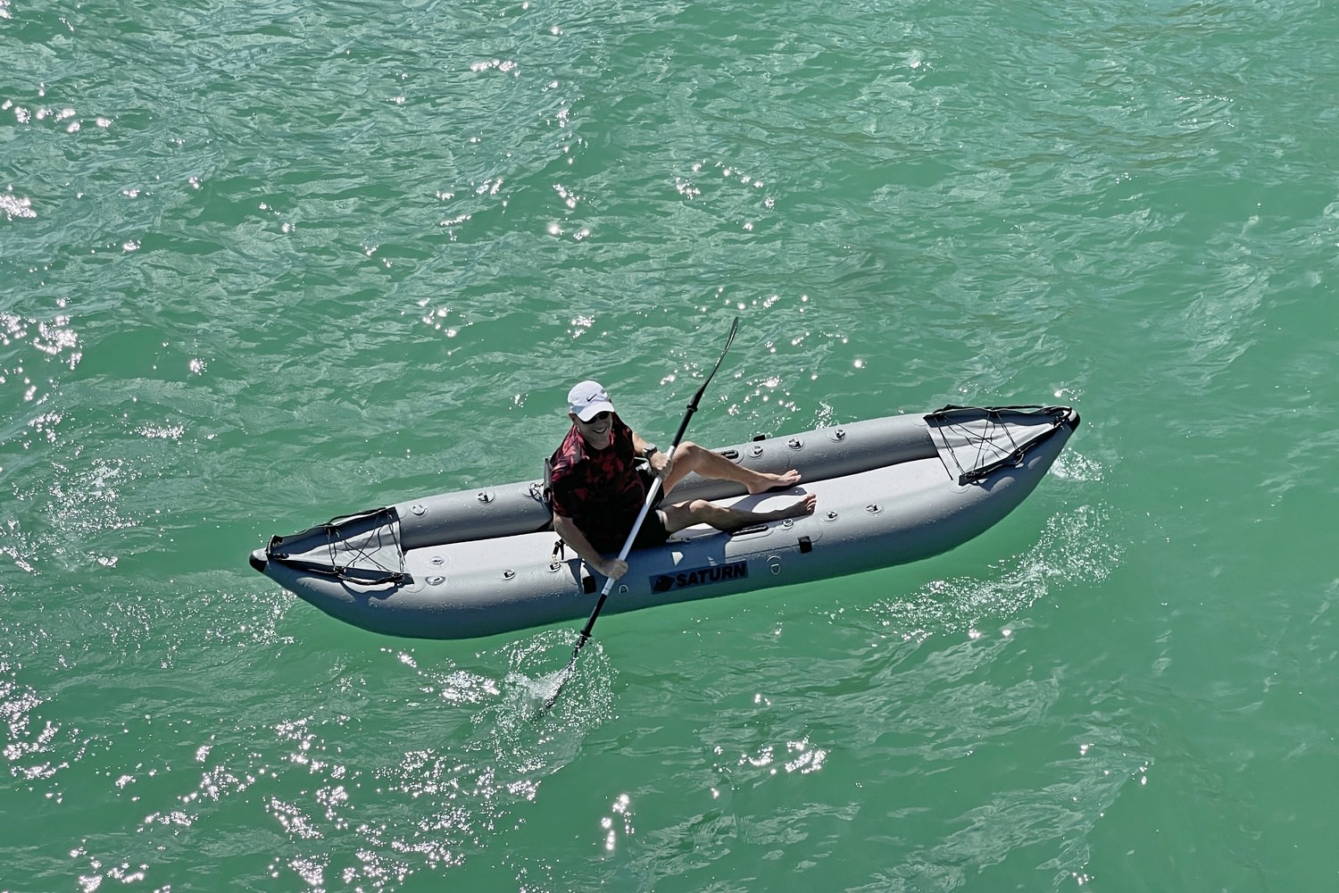 Saturn River Ocean PRO-Angler Inflatable Kayaks For Fishing