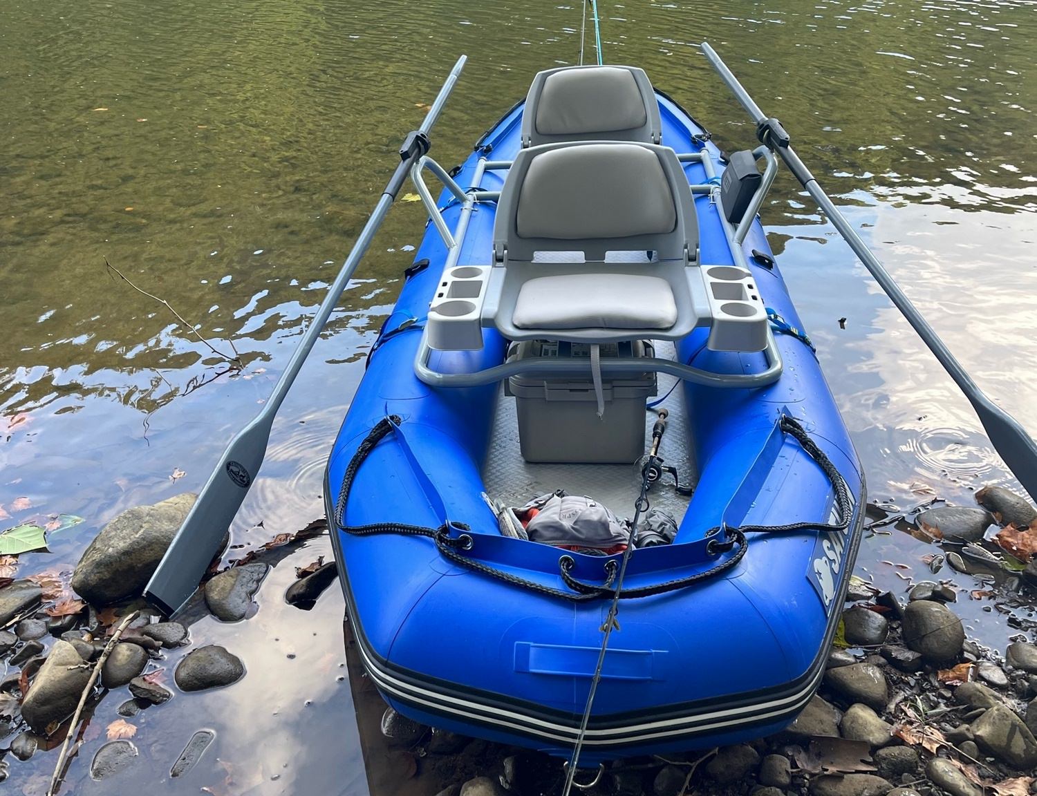 Aluminum Fly Fishing Rowing Frame for 2 people. River Raft Row Frame.
