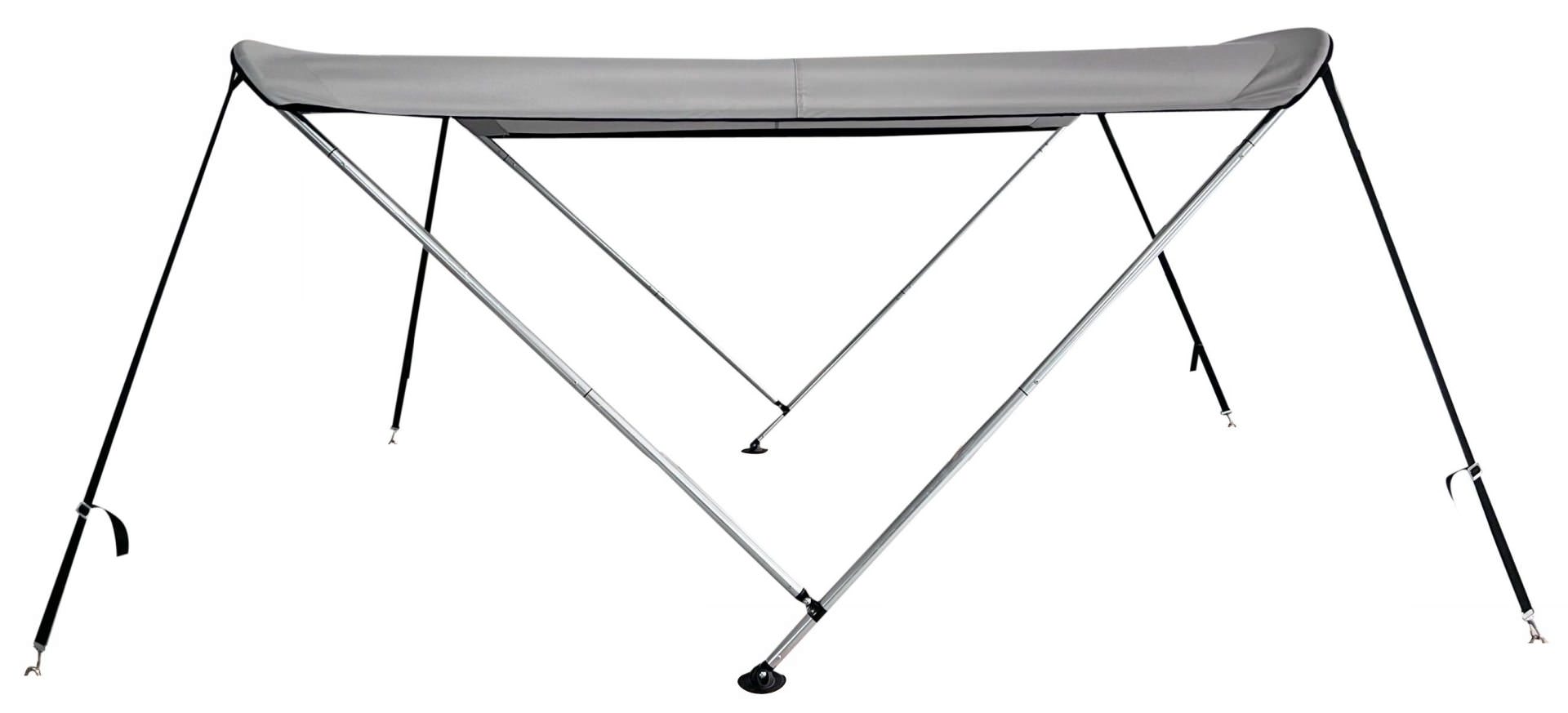 Deluxe 2Bow Sun Shade Bimini Tops with Removable Sides.