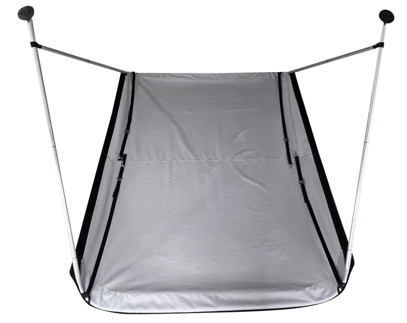 Deluxe 2Bow Sun Shade Bimini Tops with Removable Sides.